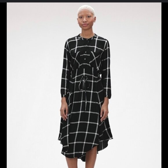 Gap Tie-Waist Midi Shirtdress *cozycore* - Picture 2 of 4